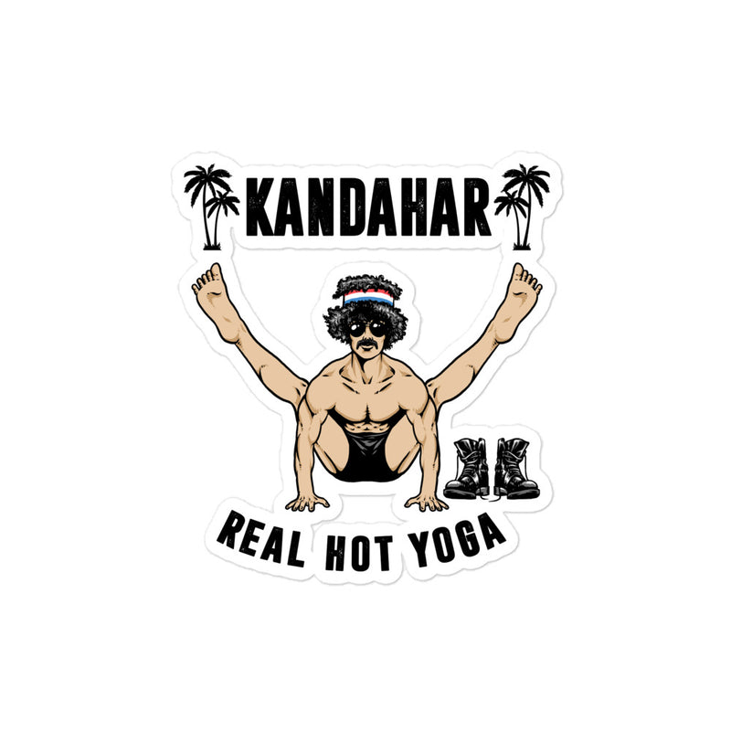Kandahar Real Hot Yoga Sticker – ChummyVet Apparel