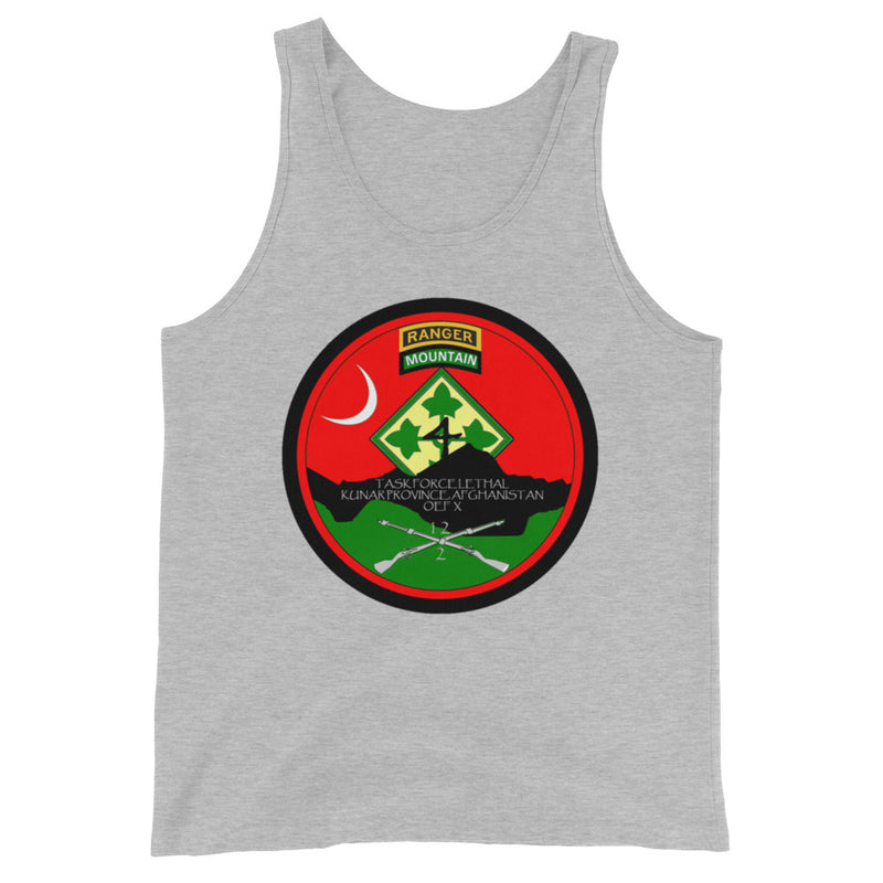 TF Lethal 09-10 OEF Regimental Motto Unisex Tank Top