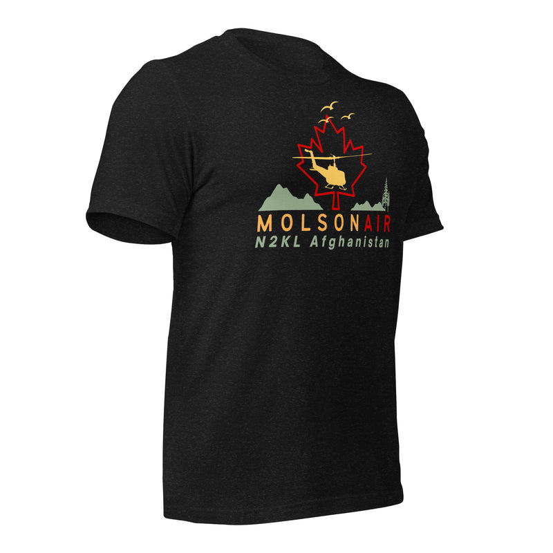 Molson Air N2KL Afghanistan Unisex t-shirt