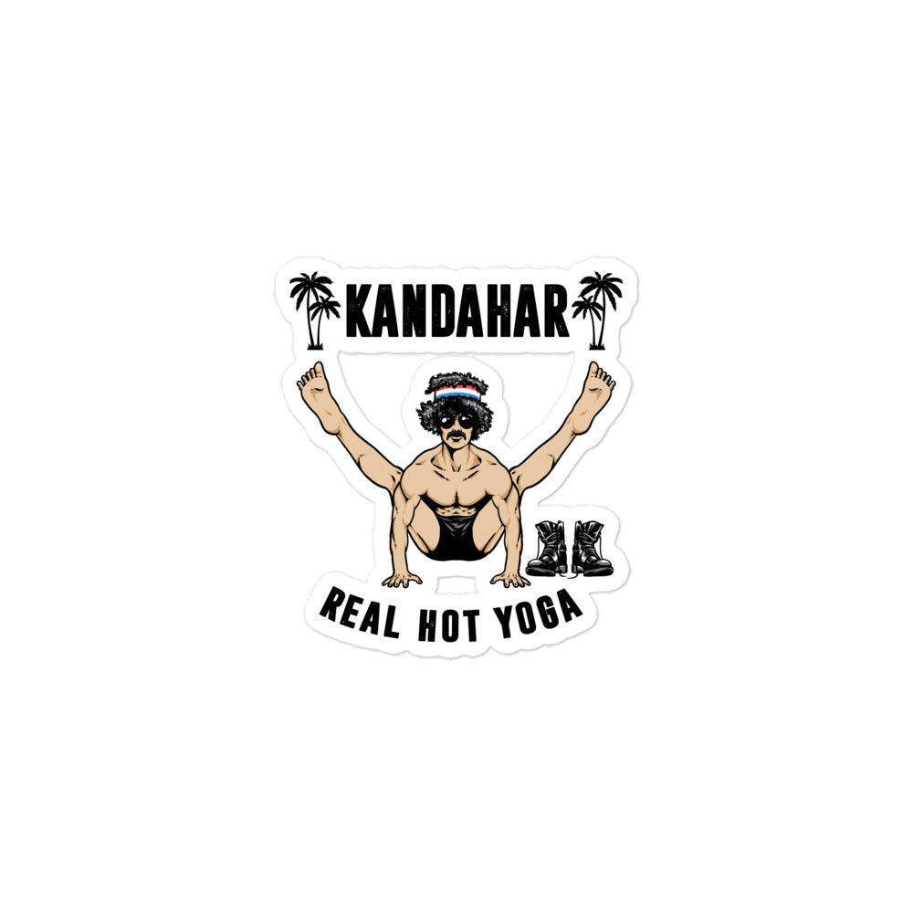 Kandahar Real Hot Yoga Sticker