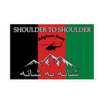 Shoulder to Shoulder Afghan Evacuation Stickers