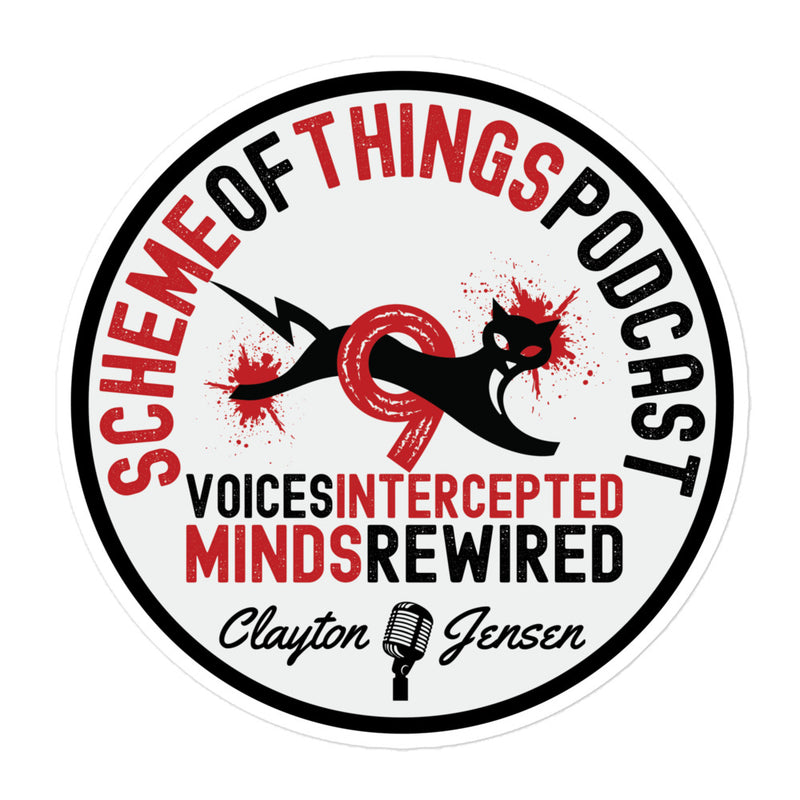 Indoor Scheme of Things Podcast Sticker