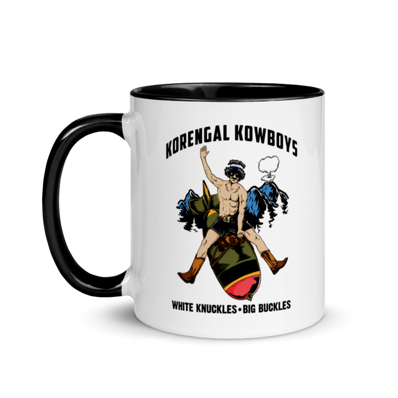 Korengal Kowboys Mug with Color Inside