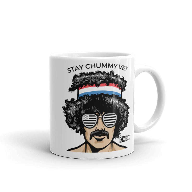 Stay Chummy Vet White Gloss Mugs
