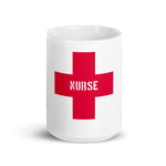 Nurse White Glossy Mug