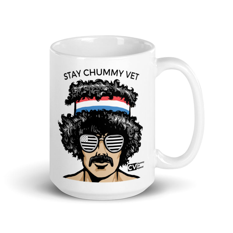 Stay Chummy Vet White Gloss Mugs